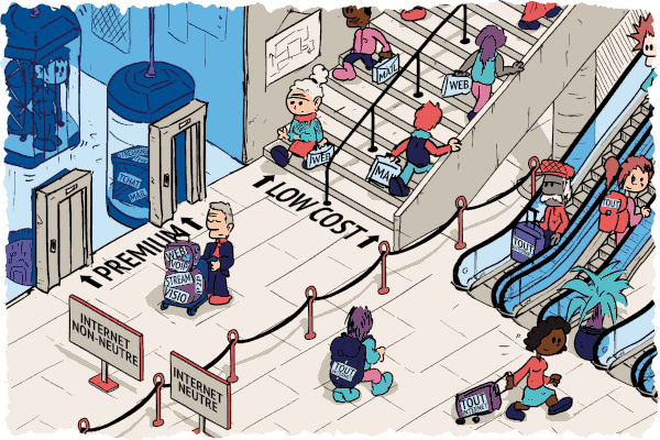 Image sur la neutralité du net